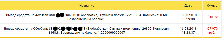 Выплата Кэшбери-3 2018-03-16